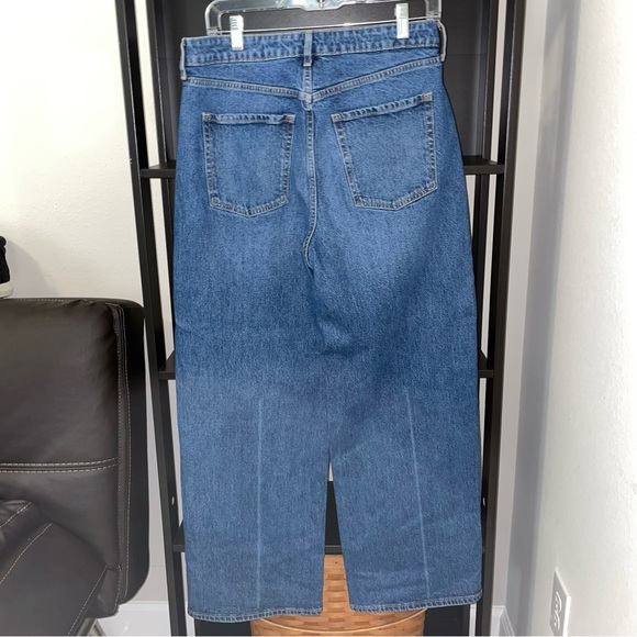 Extra High Rise Sky-Hi Wide Leg Jeans 10 Petite - Picture 6 of 7